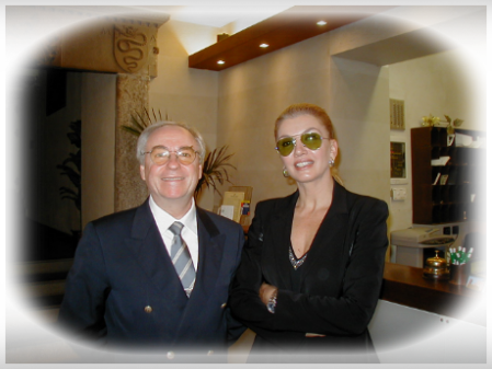 Con Milly Carlucci al castello di carimate